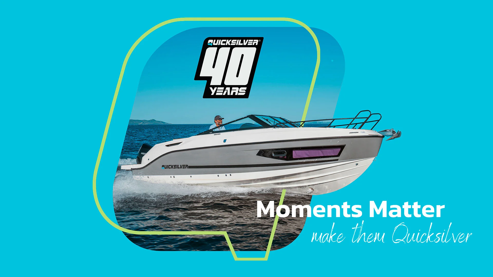 Quicksilver Boats celebra 40 años de historia en la náutica de recreo.